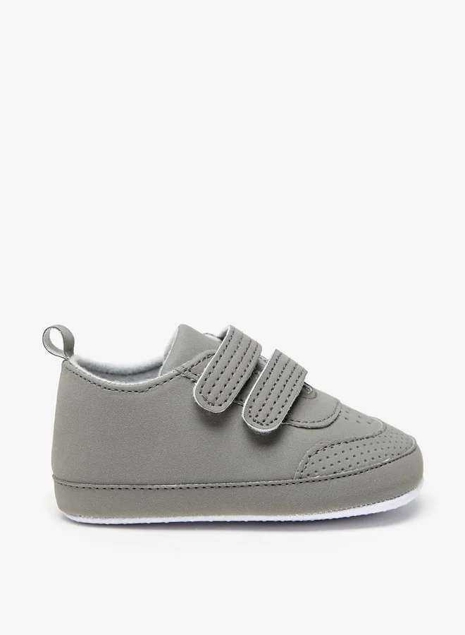 ال بي ال من شو اكسبرس Boy's Perforated Booties With Hook And Loop Closure