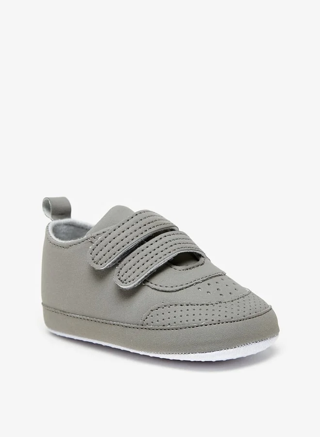 ال بي ال من شو اكسبرس Boy's Perforated Booties With Hook And Loop Closure