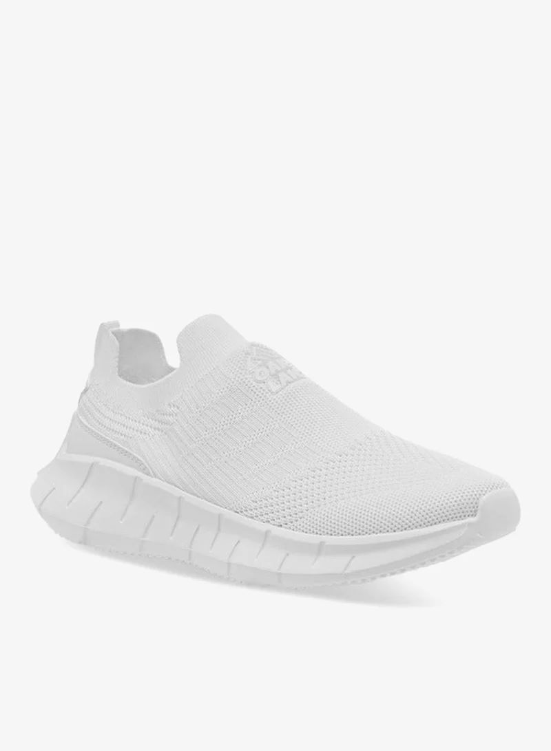 Oaklan by Shoexpress Women's Logo Print Slip-On Sports Shoes