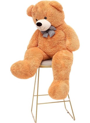 SOLE 140 cm Cute Plush Bear with Bow Tie - Special Gift for Lovers Local  - Image 5
