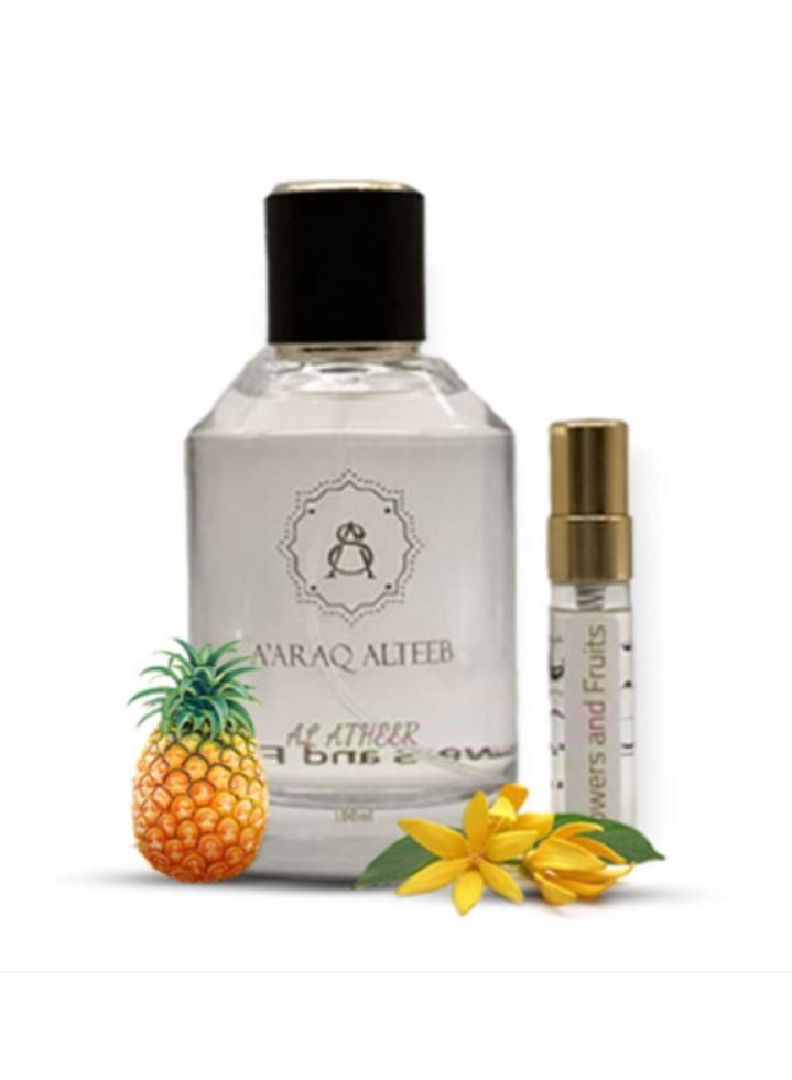 عطر برائحة مميزة  عطر برائحة الفواكة والزهور 100 مل