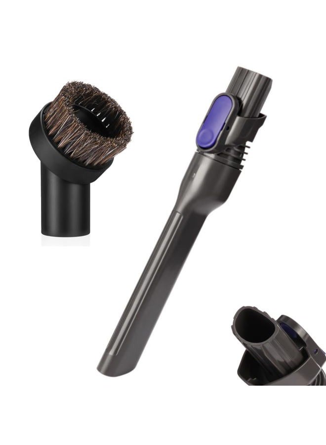 QINAN IX141 Vacuum Replacement Parts Are Compatible With Shark Pet Cordless Stick Vacuum IX141 IZ462H IZ483H IZ363HT IZ361H IZ163H IZ362H Crevice Tool Horse Hair Brush Attachment - Image 1