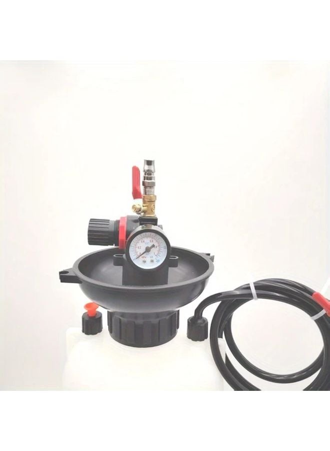 Pneumatic Transmission Gear Oil Transfer Pump With 5 ATF Adapters Plastic Construction - Image 5