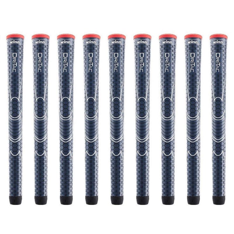 Winn DriTac Standard Navy Blue 9 Piece Golf Grip Bundle - Image 2