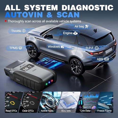 XTOOL Anyscan A30D OBD2 Scanner Diagnostic Tool Wireless, Bidirectional Scan Tool with Lifetime Updates & 16 Resets, Crank Sensor Relearn, Full System Diagnostics, Car Code Reader for iPhone/Android - Image 4