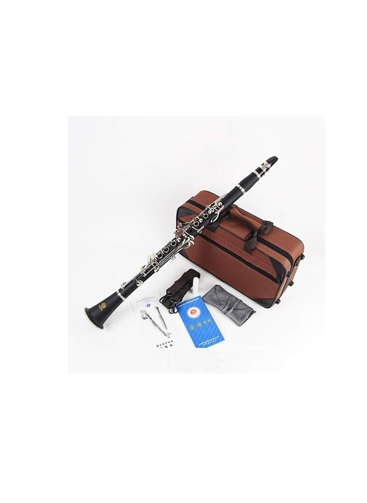 Trumpeter Wind Instruments Clarinet Bb Clarinet Woodwind Musical Instruments Rubber Wood Clarinet Full Accessories Clarinet Gift Package Brass  - Image 2