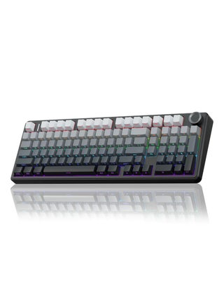 AULA F99 Pro Wireless Mechanical Keyboard,Gasket Hot Swappable Custom Keyboard,RGB Backlit,Pre-lubed Linear Switches,Side Printed PBT Keycaps,2.4GHz/USB-C/BT5.0 Mechanical Gaming Keyboard (Carving--Star Axis) - pzsku/Z73FC24FC33916026D40BZ/45/_/1739184303/0a10213d-a020-435e-87fe-bb00bbc87056