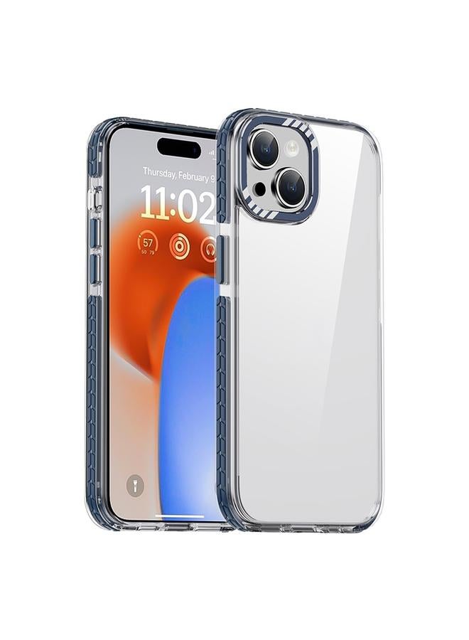 IPAKY Case For iPhone 15 MT Series Transparent PC+TPU Phone Case - Image 1