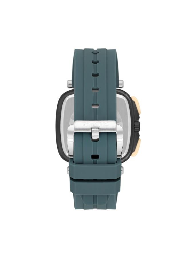 Quantum Men's Silicone Multifunction Watch PWG1014.699 - 44 mm - Image 3