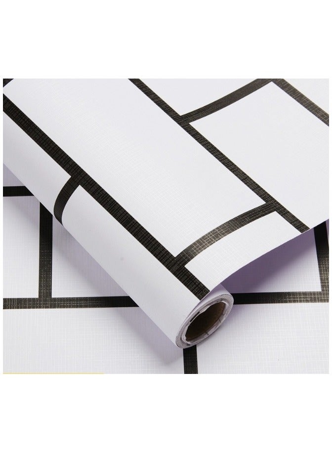 Anna 45cm x 10m Self-Adhesive Waterproof PVC Decorative Wall Sticker - Image 1