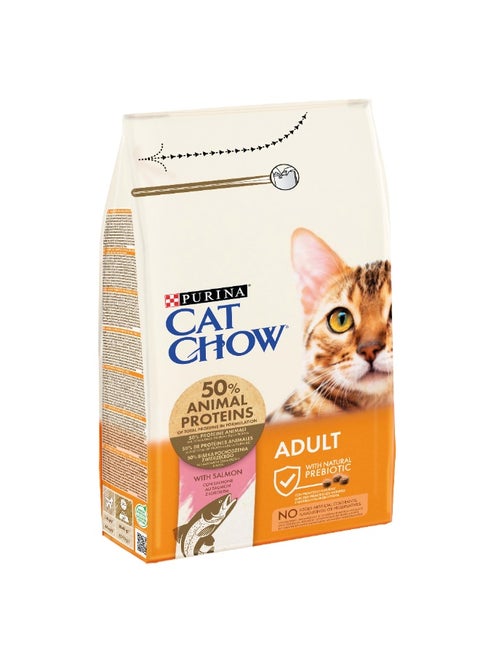 Purina® CAT CHOW® Adult مع السلمون