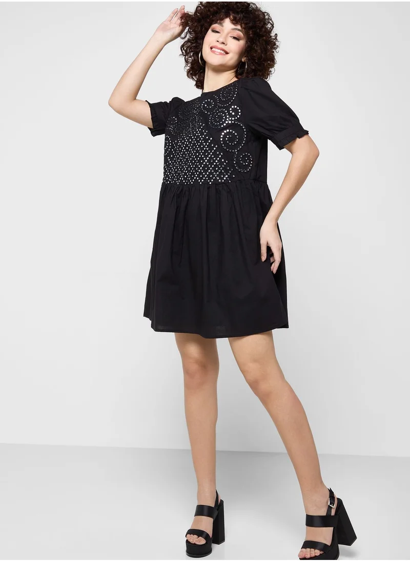 Never fully Dressed Round Neck Knitted Tunic