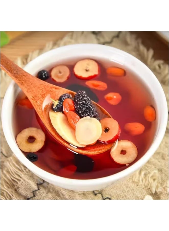 وينز تاون شاي الجينسنغ خمسة كنوز ، مواد خام طبيعية مثل التمر الأحمر ، والتوت ، والتوت ، والاستراغالوس ، والجنسنغ ، إلخ.5 جم * 20 - Image 4