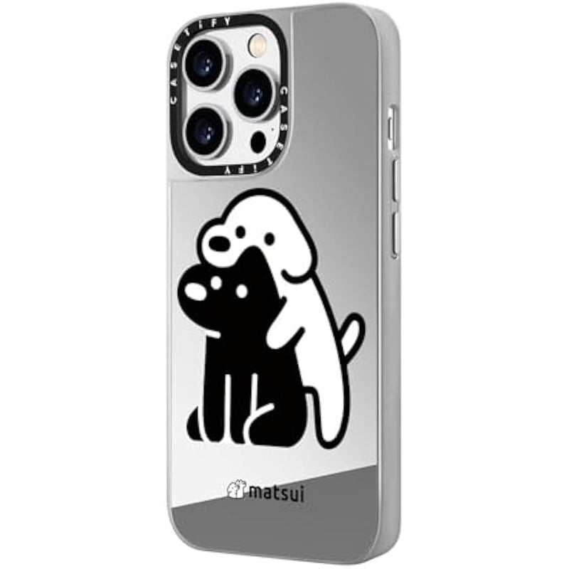 كاستيفي كاسيتي جراب عاكس لموبايل ايفون 14 برو متوافق مع ماج سيف - حافظ على ثبات جيد! - فضي على فضي - Image 5