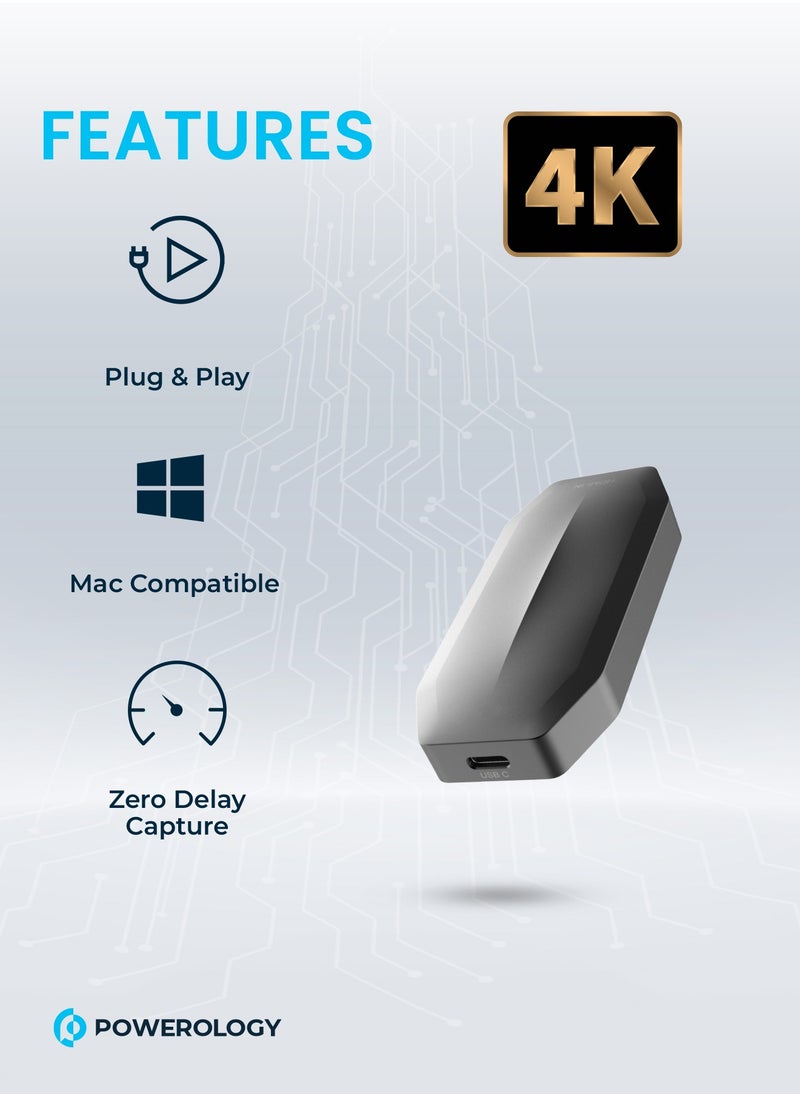 Powerology - UHD Video 4K Capture Card Multi-Device Broadcasting - Image 1