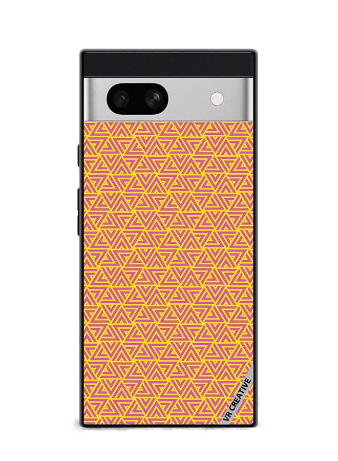 VR CREATIVE Protective Case Cover For Google Pixel 7a Strips Design Multicolour - Image 1