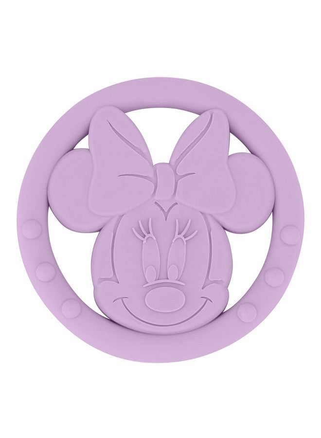 Disney Cudlie Disney Silicone Teether Toy Set for Infants, Food Grade and BPA Free Teethers for Babies 6-12 Months, 2-Pack Teether Toys for Newborns Minnie Mouse II - Image 2