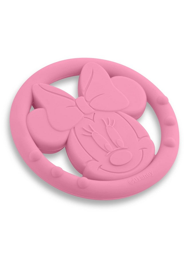 Disney Cudlie Disney Silicone Teether Toy Set for Infants, Food Grade and BPA Free Teethers for Babies 6-12 Months, 2-Pack Teether Toys for Newborns Minnie Mouse II - Image 4
