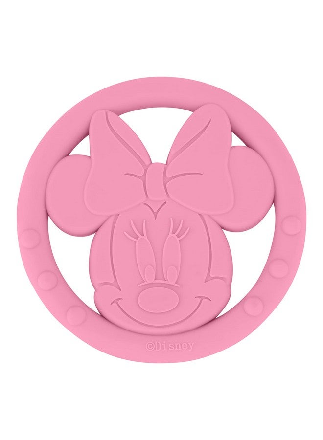 Disney Cudlie Disney Silicone Teether Toy Set for Infants, Food Grade and BPA Free Teethers for Babies 6-12 Months, 2-Pack Teether Toys for Newborns Minnie Mouse II - Image 3