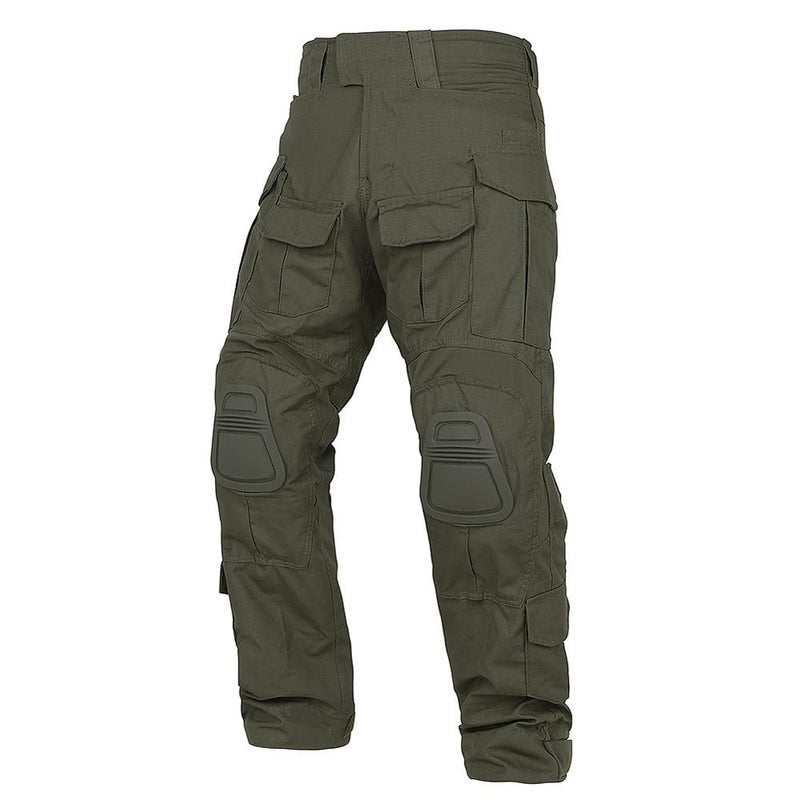 KRYDEX Tactical Men's K3 Combat Pants with Knee Pads (US, Alpha, X-Large, Regular, Regular, Ranger Green) - Image 1