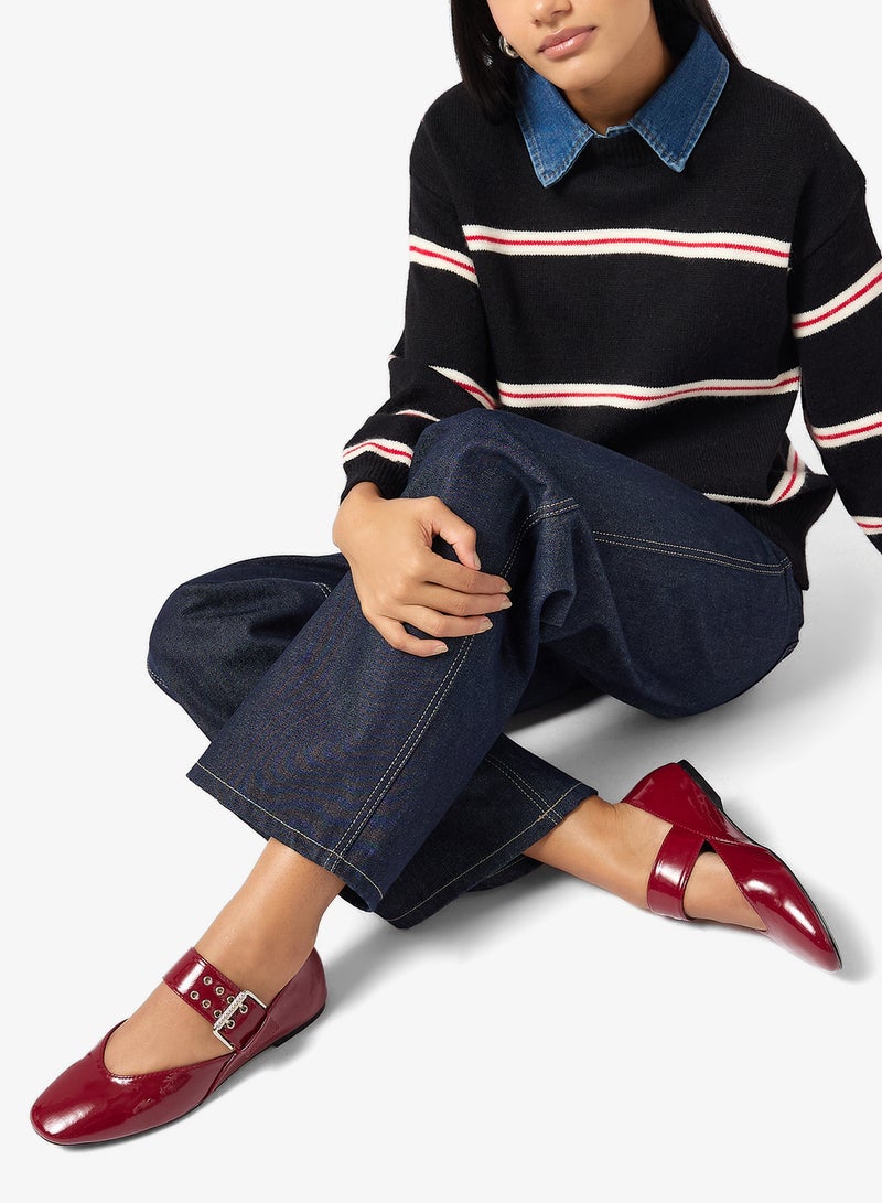 جينجر باليرينا بحزام معدني - Image 5