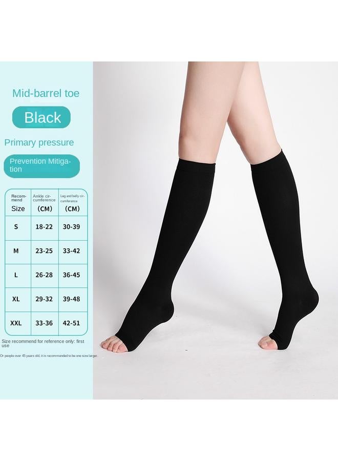 Bluejw Pressure Calf Socks Women's Gradient Elastic Compression Socks Secondary Pressure Socks In Long Tube Pants Shaped Leg Socks  - Image 1