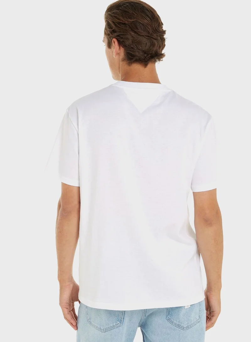 TOMMY JEANS Spray Pop Color Regular Fit T-Shirt