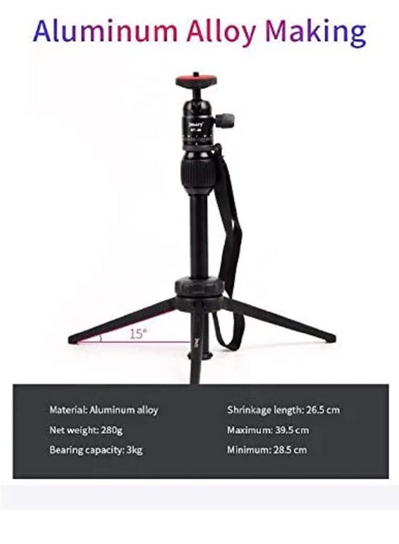 JMARY MT-68 Table-Top Extendable Foldable Tripod Stand for Mobile Phones and DSLR & Digital Cameras - Image 2