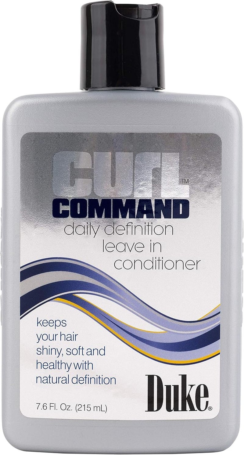 Duke Curl Command Daily Leave In Conditioner - 7.6 Oz for Shiny, Soft, and Healthy Hair - Image 1