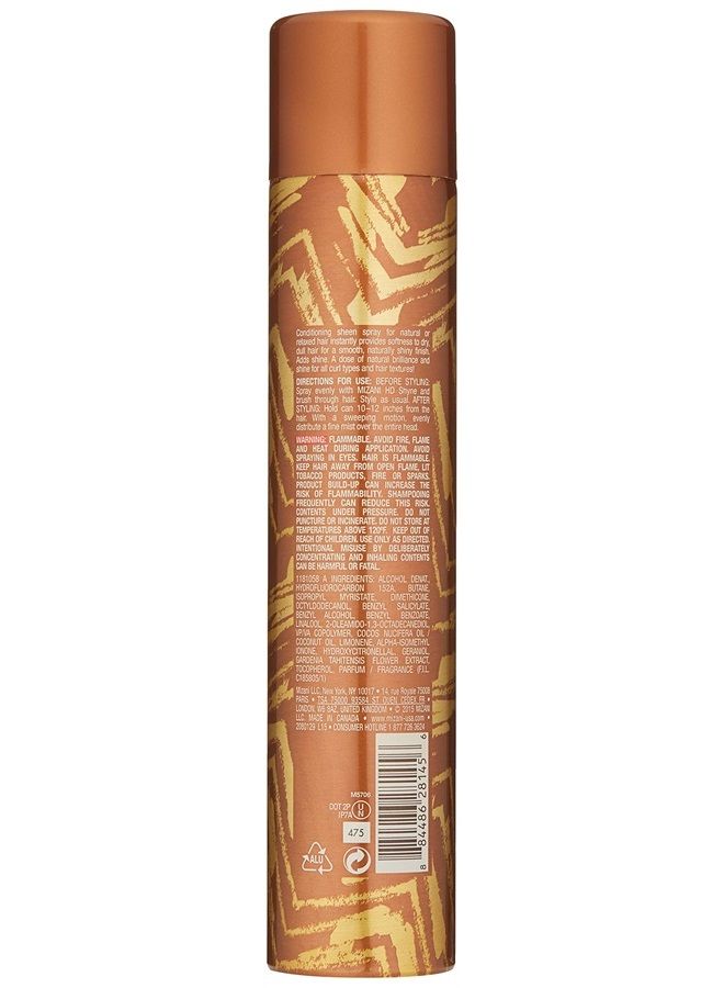 Mizani Hd Shine Lightweight Hairspray, 9 oz - Image 2