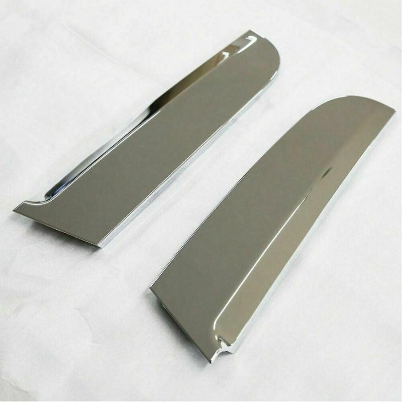C Pillar Cover: Durable ABS Plastic, Perfect Fit for KIA Sportage 2011-2016 - Sleek Silver Finish, Easy Tool-Free Installation, 2-Pack Vehicle Trim for Car Interior - Image 2