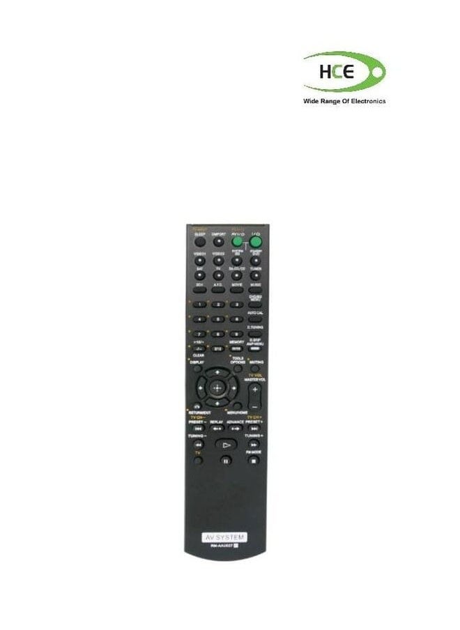 Zaboon - New Remote Control Fit For Sony Home Theatre System Str-Km5000 Str-Km5500 Ta-Kmsw500 Ss-Msp7500 Ss-Cnp7500 Ss-Srp7500 Ht-Ddw5000 Ht-Ddw5500 Ht-Ddw7600 Ht-Ddw8600 Str-Km7600 - Image 1
