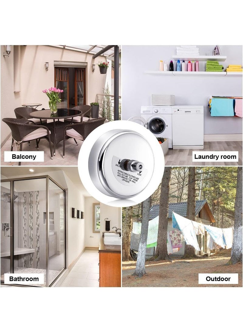BEIRUI 304 Stainless Steel Wall Hanging Retractable Clothesline Hotel Engineering Bathroom Telescopic Invisible Balcony Clothes Line - Image 4