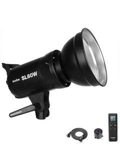 Godox SL-60W CRI 95+ LED Video Light SL60W White 5600K Version 60WS Bowens Mount+Remote Control