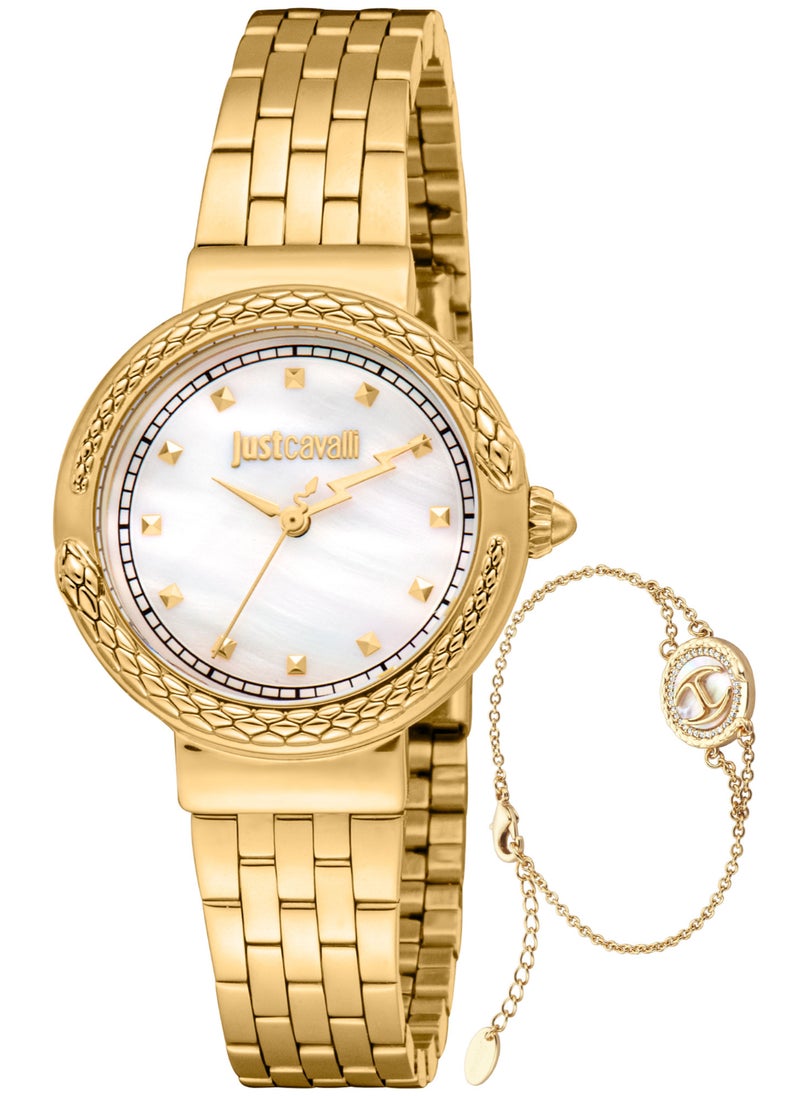 Just Cavalli Just Cavalli Lady Brave Snake JC1L311M0025 - Stainless Steel Female Quartz 3 hands  - Image 1