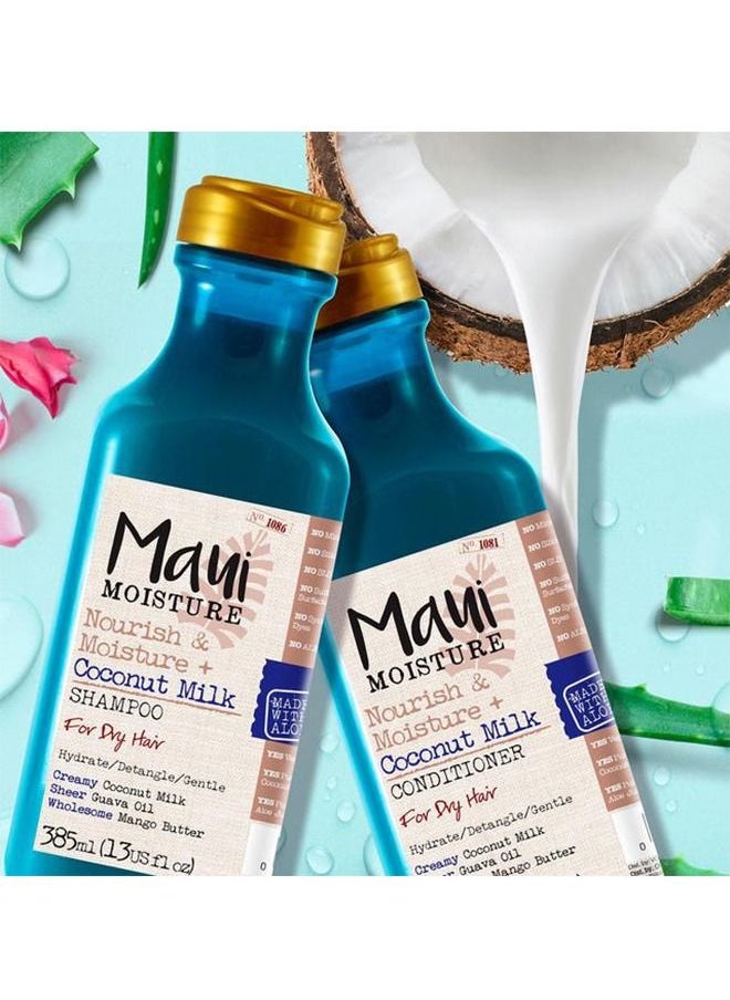 MAUI MOISTURE Maui Moisture Nourish & Moisture plus Coconut Milk Shampoo & Conditioner Set  - Image 2
