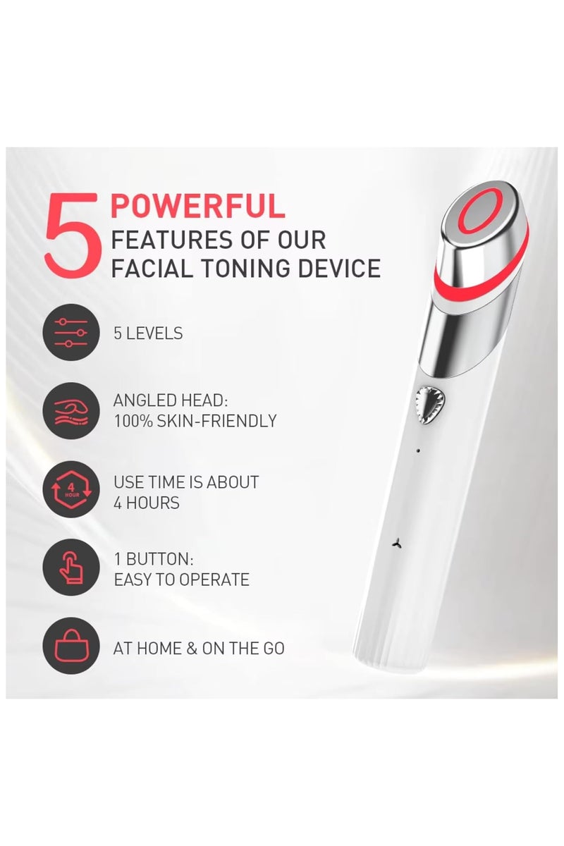 جهاز متكامل للعناية بالبشرة  و تجميلها- مُعزز توهج الوجه لتعزيز امتصاص منتجات العناية بالبشرة - تفتيح، إشراقة، مرونة | جهاز LED لمكافحة التجاعيد | شد البشرة وتوحيد لونها | مُحسّن - Image 2