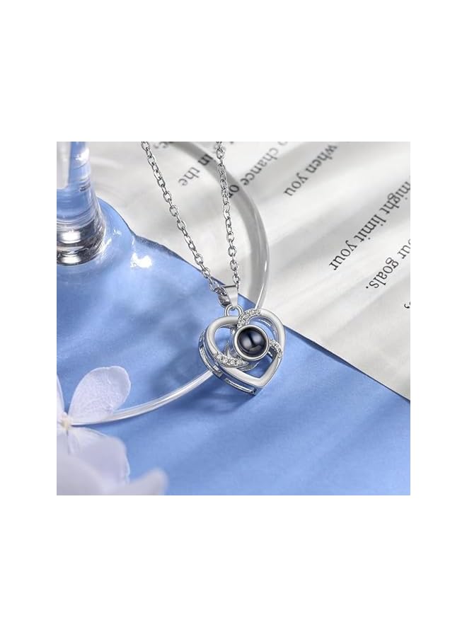 erorex Preserved Rose, Eternal Flowers Rose with Necklace, Valentine's Day Gifts, Rose for Women, Gifts for Her on Birthday, Anniversary, Valentine's Day, Mother's Day, Christmas  - Image 4