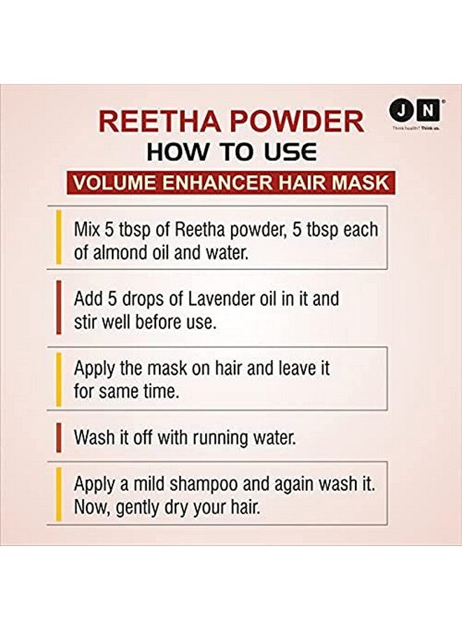 JN Reetha Powder (100% Natural Reetha Powder) (100 G) - Image 3