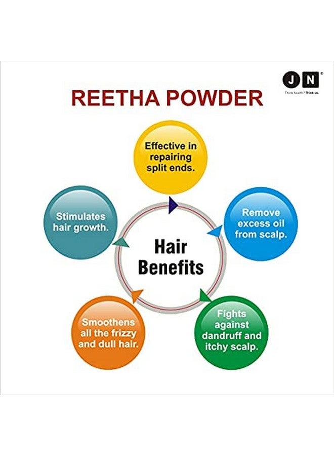 JN Reetha Powder (100% Natural Reetha Powder) (100 G) - Image 5