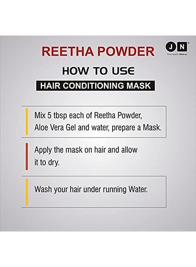 JN Reetha Powder (100% Natural Reetha Powder) (100 G) - Image 4
