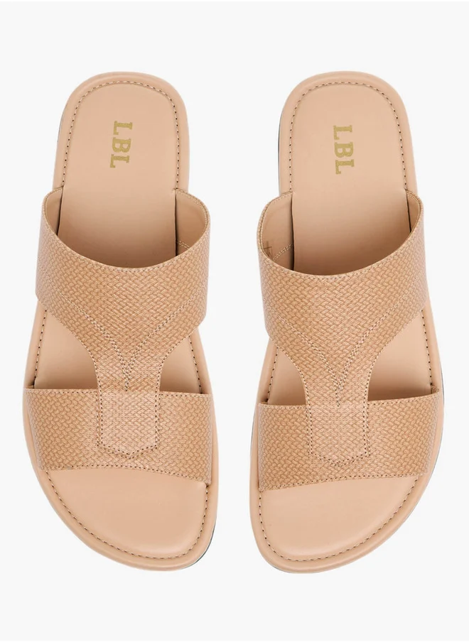 LBL by Shoexpress Textured Slip-On Arabic Sandals