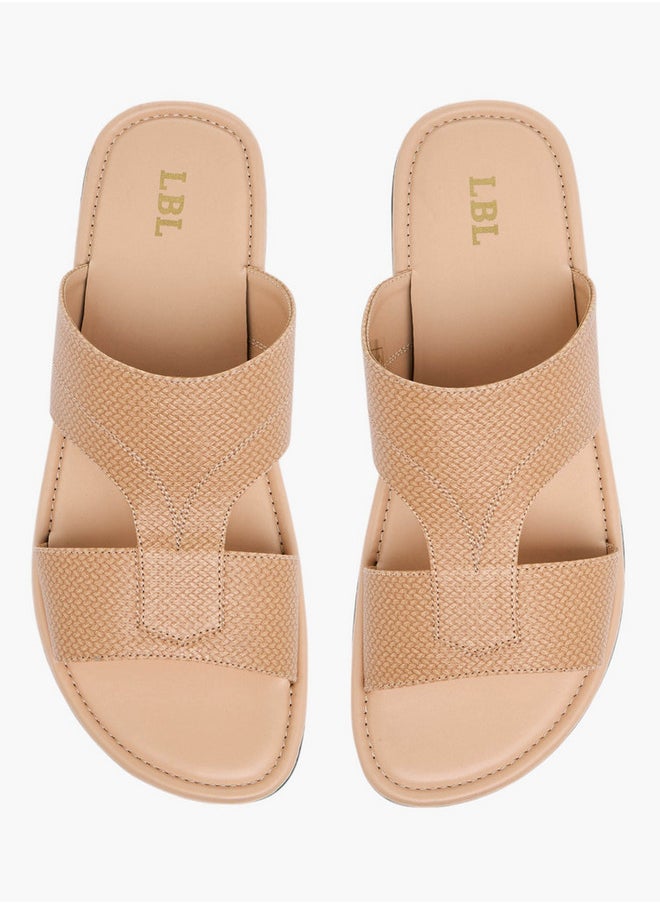 LBL by Shoexpress Textured Slip-On Arabic Sandals  - Image 1