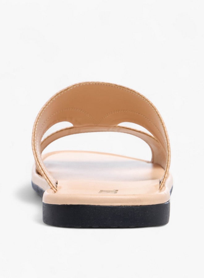 LBL by Shoexpress Men's Textured Slip-On Arabic Sandals Ramadan Collection - Image 4