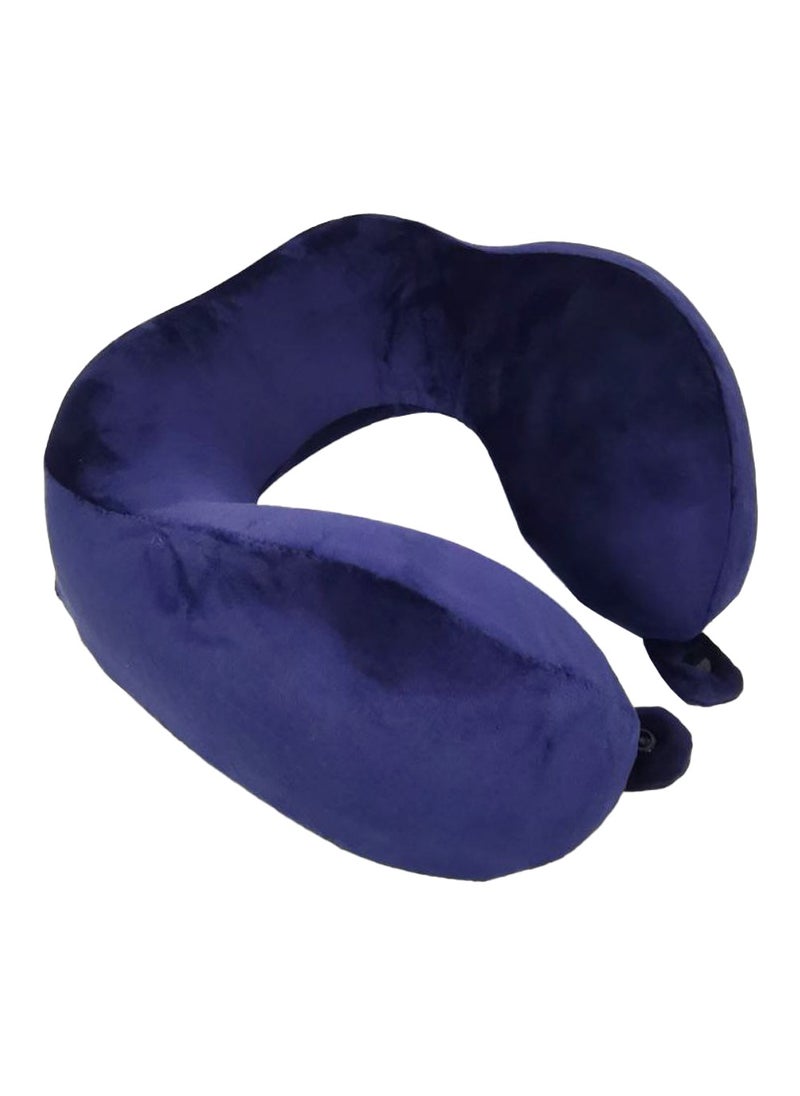 MOB - Memory Foam Travel Pillow Car/Bus Neck Pillow Contoured Travel Sleeping Pillow With Lock Button - MOB - Image 1