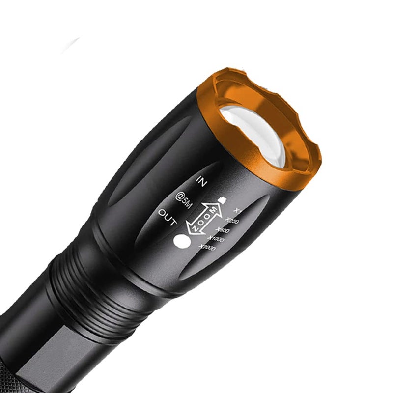Generic 5 Modes Adjustable Focus Rechargeable Torch Handheld Light Zoomable LED  - Image 3