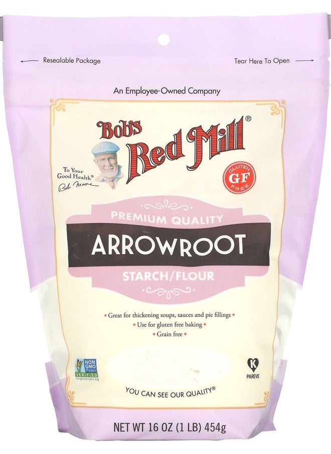 Bob's Red Mill - Arrowroot Starch/Flour Gluten Free 16 oz (454 g) - Image 1