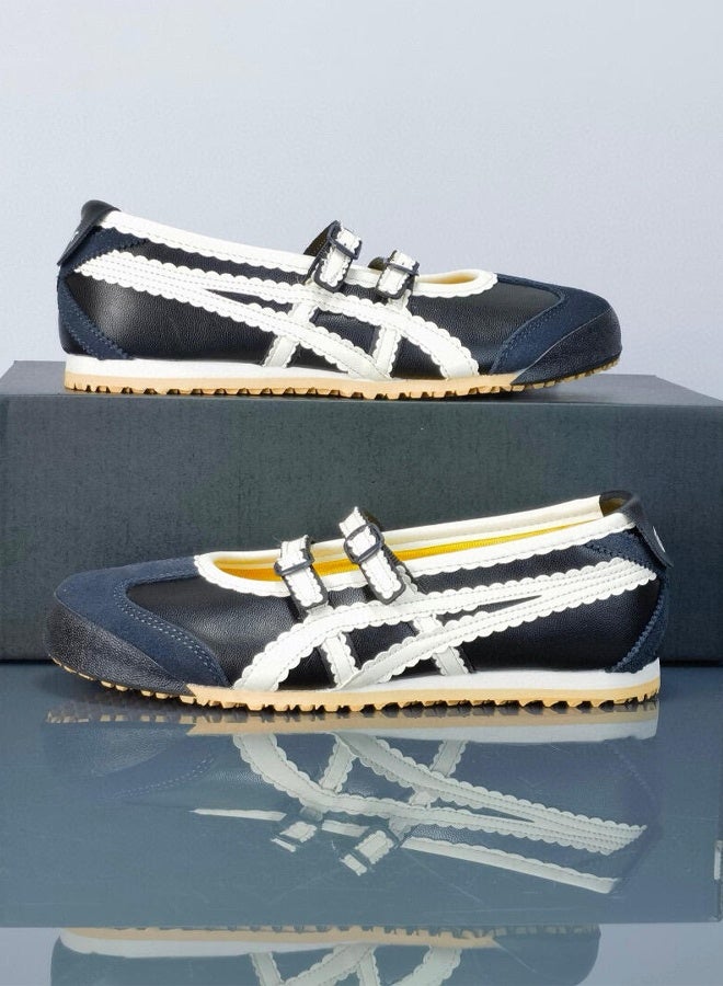 Onitsuka Tiger Mexico 66 TGRS Women’s Ballet Flats -Black | Comfortable & Stylish Casual Mary Jane Shoes  - Image 2