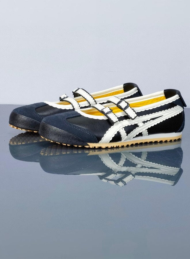 Onitsuka Tiger Mexico 66 TGRS Women’s Ballet Flats -Black | Comfortable & Stylish Casual Mary Jane Shoes  - Image 3