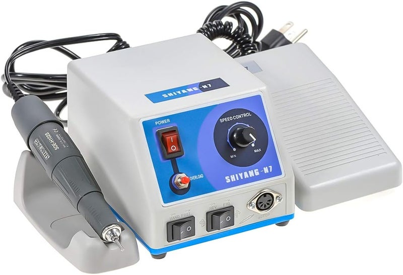 EustomA 35K RPM Grinder SY7+H102S Lab Equipment For Lab,Jewelry,Ceramics,Silicone,Glasswork,Woodcarving, Artware - Image 4